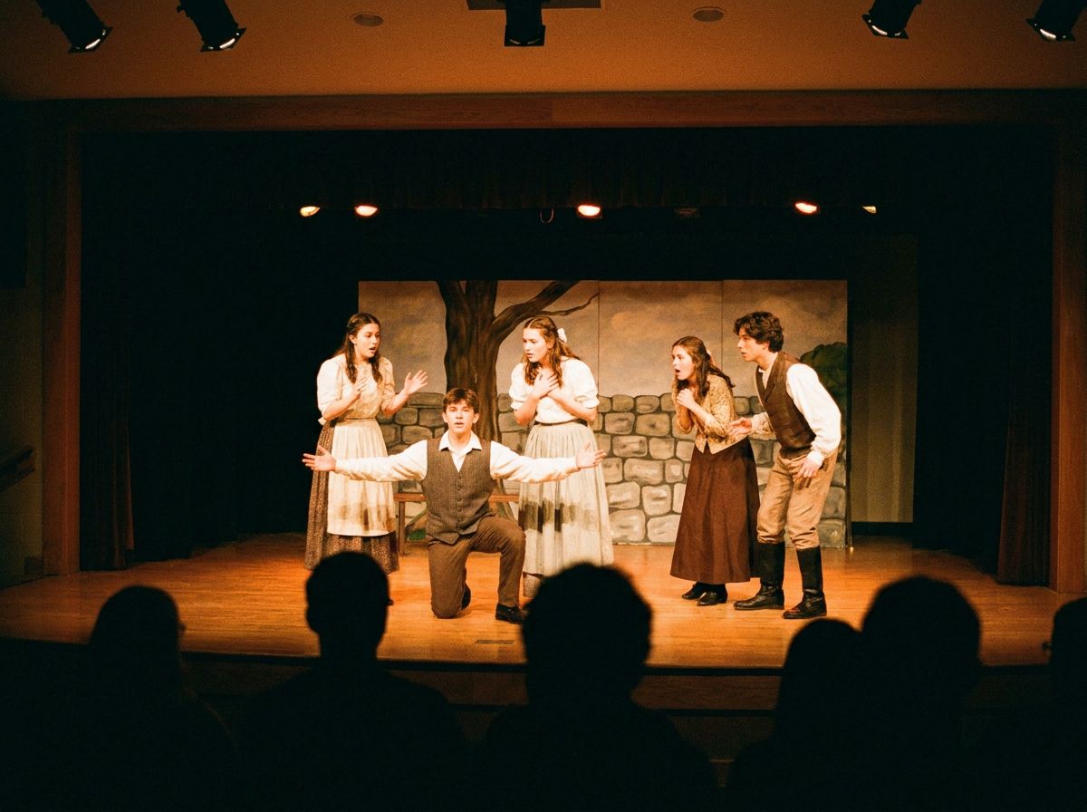 Puesta teatral de alumnos