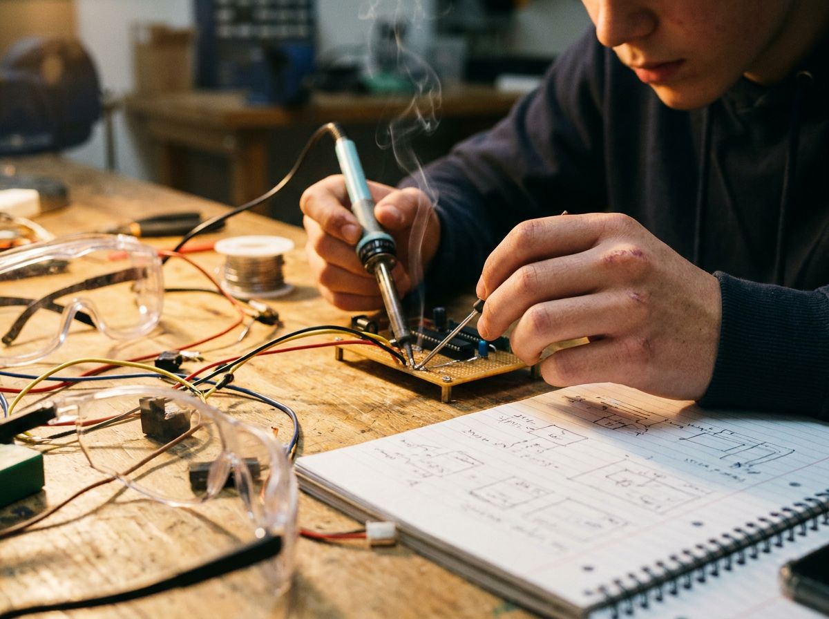 Proyecto de robótica y ciencia en el taller